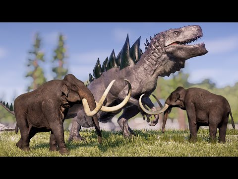 Jurassic World Evolution: GODZILLA BATTLE ROYALE!!! - ALL DINOSAURS! | Jurassic World Evolution | HD