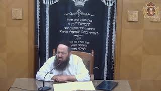 שיעור מפי מורנו ראש הכולל שליט"א