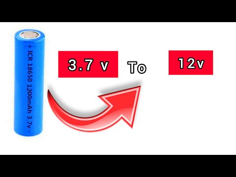 3.7 V  to 12 V converter