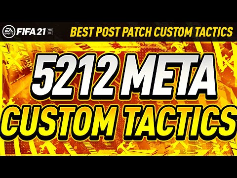 BEST 5212 CUSTOM TACTICS UPDATED POST PATCH FIFA 21! THE 5-2-1-2 IS AMAZING! FIFA 21 ULTIMATE TEAM!