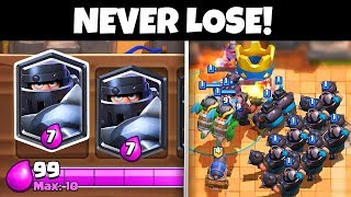 Have YOU Seen This UNSTOPPABLE 'MEGA KNIGHT' Strategy in Clash Royale!?