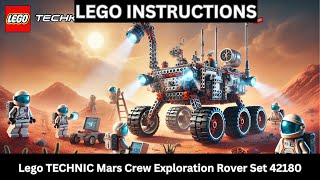 LEGO INSTRUCTIONS: Build the INCREDIBLE Mars Crew Exploration Rover 42180 – Conquer the Red Planet!