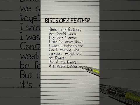 billie eilish birds of a feather lyrics #billieeilish #birdsofafeather #lyrics