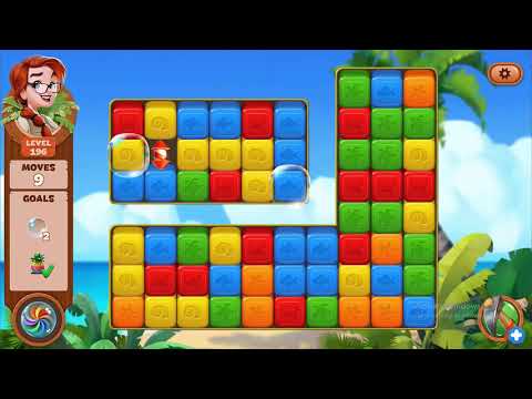 Lost Island Blast Adventure Level 196