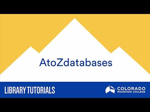 Business Databases Overview