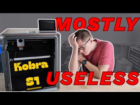 Why I Can’t Recommend the Anycubic Kobra S1