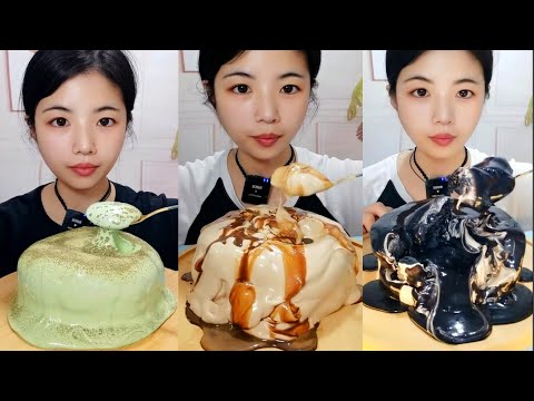 ASMR CREAMY CAKE MUKBANG🍰🎂MUKBANG SOUNDS 크림 케이크 #cake #cream #mukbang #food #sweettastic #asmr#girl