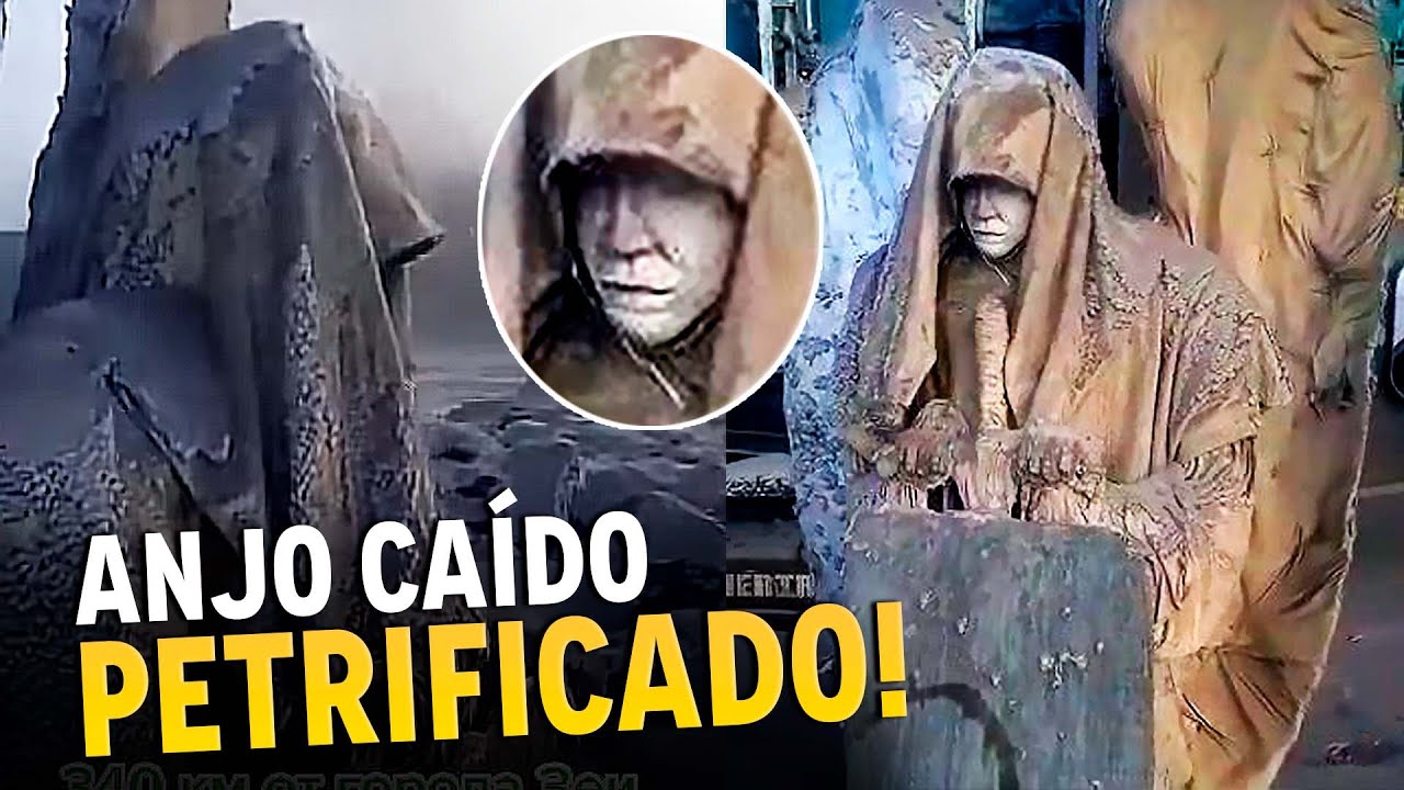 ANJO CAÍDO PETRIFICADO ENCONTRADO NA RÚSSIA!