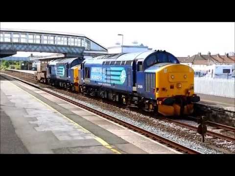 37425 & 37259 depart Bridgwater    16/04/14