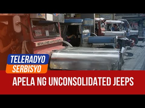 Allow 'individual rehab' of unconsolidated jeepneys: group Headline Ngayon (22 May 2024)