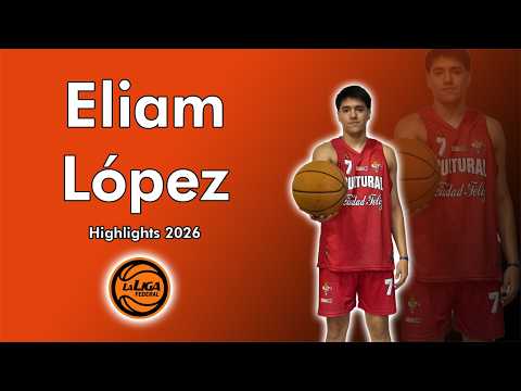 Eliam López Highlights 2025 || Cultural Santa Sylvina - Liga Federal de Básquet
