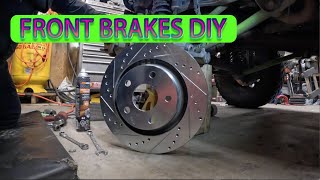 HOW TO REPLACE JEEP WRANGLER JK FRONT BRAKES DIY