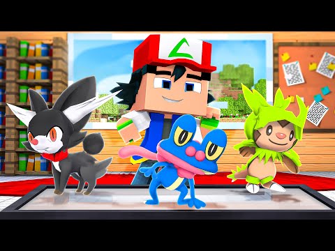 Minecraft: POKEMON X Y FUTURE - FROAKIE, FENNEKIN OR CHESPIN FUSION?