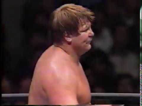 AJPW：Tenryu & Kawada vs Hansen & Gordy（12/16/1988）
