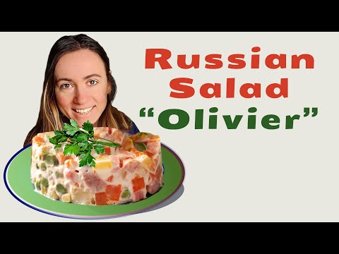 Russian salad "Olivier" - classic potato recipe for festive table