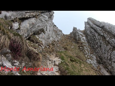 salita Monte Amariana - tratto attrezzato