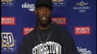 randy moss press conference 10-31-2010