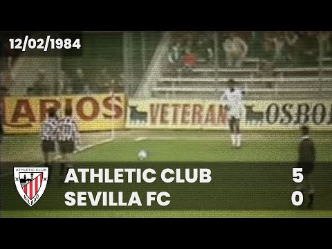 ⚽️ [Liga 83/84] J23 I Athletic Club 5 - Sevilla FC 0 I LABURPENA