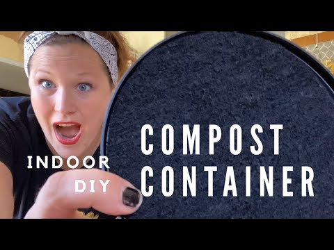 INDOOR COMPOSTING: How to Make a DIY Indoor Composting Bin.