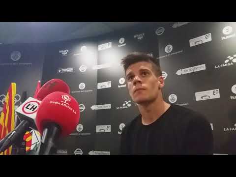 Rueda de prensa de Ton Ripoll C. E. L'Hospitalet - U. E. Llagostera