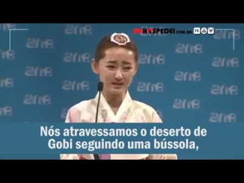 Jovem refugiada Park Yeon-Mi fala do drama na Coréia do Norte