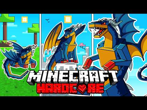 I Survived 100 DAYS as a SONIC the HEDGEHOG DRAGON in HARDCORE Minecraft!
