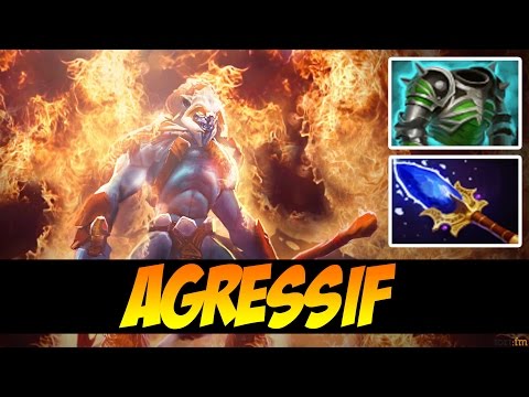 Agressif 8400MMR Plays Huskar - Dota 2