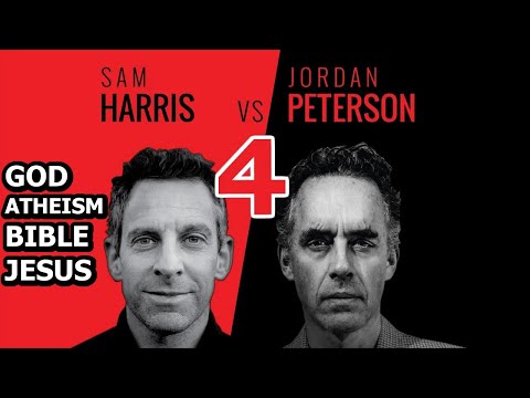 Sam Harris vs Jordan Peterson | God, Atheism, The Bible, Jesus - Part 4 - Presented by Pangburn