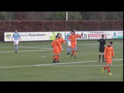18 jan 2020 VV De Meern zat 1 - DCV 1 vriendsch 2-0, Doelpunt Tim (2-0)