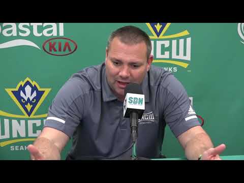UNCW MBB Interim Head Coach Rob Burke | Elon Preview, 2-5-20