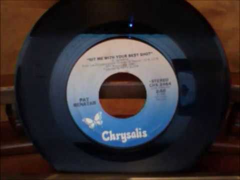 Pat Benatar: Hit Me With Your Best Shot/Prisoner of Love 45 RPM