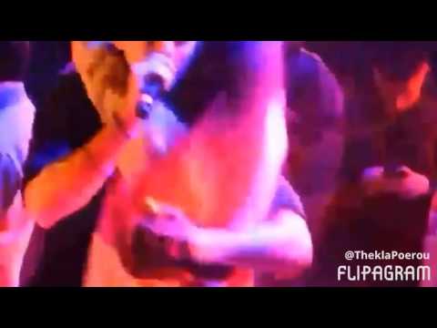 Vangelis Kakouriotis with fans