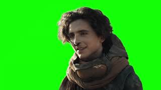 Paul Atreides "nothing fancy" Dune Part Two green screen