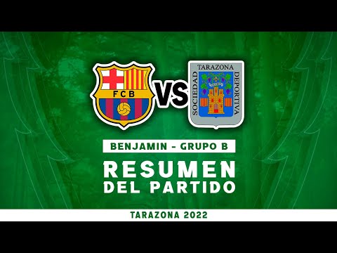 RESTV / F.C. Barcelona 12 - S.D. Tarazona A 0 / BENJAMÍN / 1a Fase