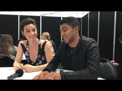 Thumbnail for www.scifivision.com - Stitchers Press Room - Allison Scagliotti & Ritesh Rajan - NYCC 2015 by Cher