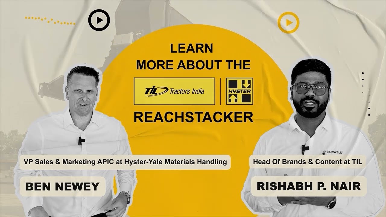 How TIL Hyster ReachStacker Redefines Material Handling ft Ben Newey