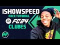 EA FC 24 ISHOWSPEED FC24 FACE -  Pro Clubs Face Creation - CAREER MODE - LOOKALIKE