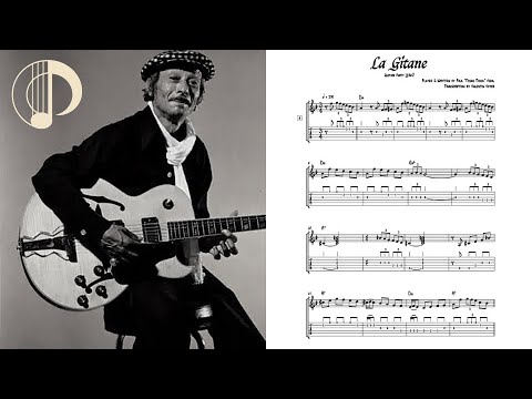 Paul "Tchan Tchou" Vidal - La Gitane - Guitar Transcription