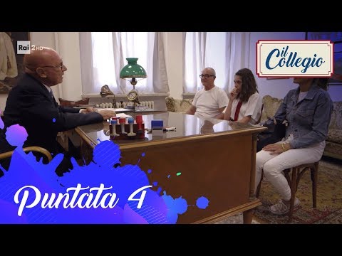 Claudia e i suoi genitori a colloquio con il Preside - Quarta puntata - Il Collegio 4