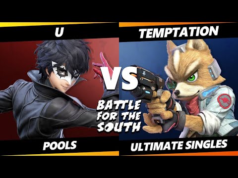 Battle for the South - U (Joker) Vs. Temptation (Fox) Smash Ultimate - SSBU