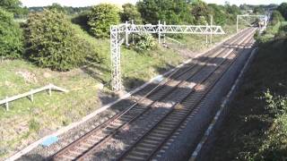 preview picture of video 'West Coast Mainline Near Courteenhall 21.05.2011'