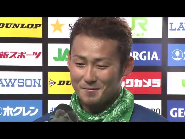 ファイターズ・武田勝投手・中田翔選手ヒーローインタビュー 6月16日 北海道日本ハムファイターズ 対 広島東洋カープ