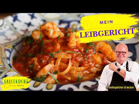 So machst du die leckersten Bandnudeln mit Garnelen!