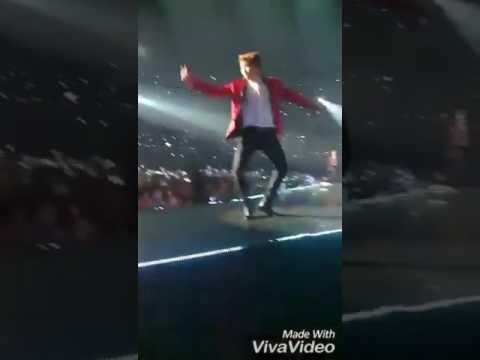 [FANCAM] BTS THE WINGS TOUR Thailand Bangkok day rap monster free dance
