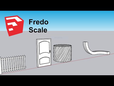 Fredo Scale Extension or Plugin for Sketchup Pro | Sketchup in Urdu & Hindi