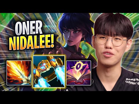 ONER TRIES NIDALEE WITH NEW BUFFS! - T1 Oner Plays NIdalee JUNGLE vs Lee Sin! | Season 2023