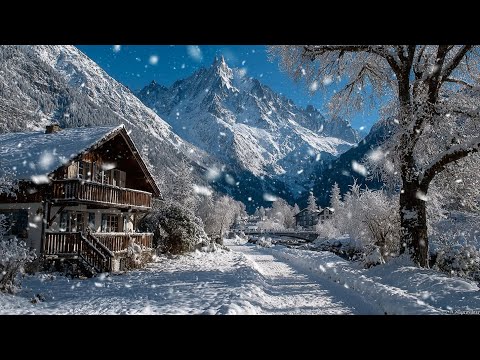 CHAMONIX MONT BLANC 🇫🇷 — WALKING IN -15°C SNOWSTORM | 4K HDR 60fps
