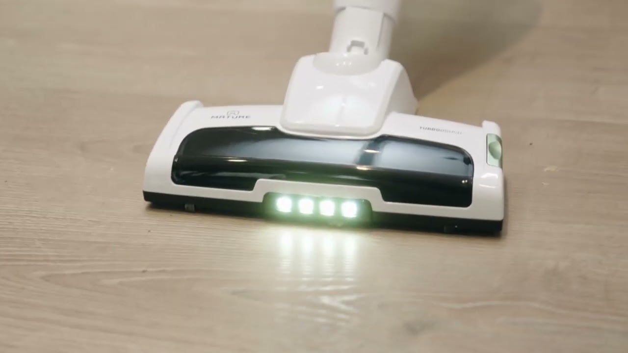 MATURE 直立式無線吸塵器 使用示範影片縮圖