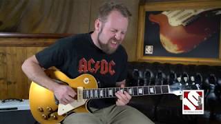 Video thumbnail for 2015 Gibson ES Les Paul P-90 Goldtop V.O.S. by Ten Guitars TV