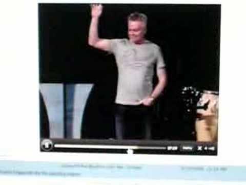 Randy Clark hand manifests a Stigmata